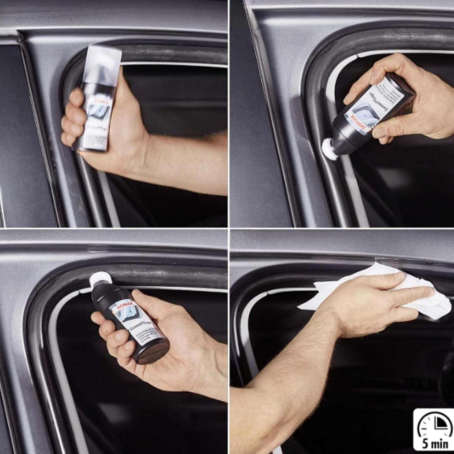 Rubber Protectant | Gummipfleger | Rubber Trim and Seal Conditioner | Prevents Sticking in Winter | Easy Application | Prolongs Rubber Seals | 340100